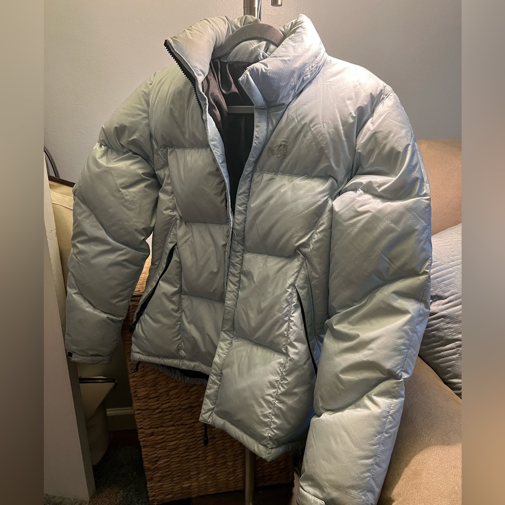 Light Blue Snow Coat